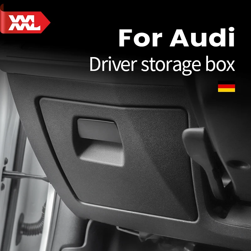 Car Central Driver Side Storage Box Console Storage Glove Box Holder Per Audi A3 8Y 2021 2022 2023 Accessori Interni