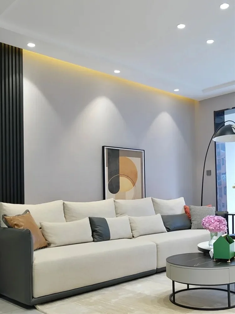 눈부심 방지 디밍이 가능한 매립형 LED COB 다운라이트 10W 15W 18W LED 천장 조명 AC110V/220V 호텔 사무실 상업용 조명