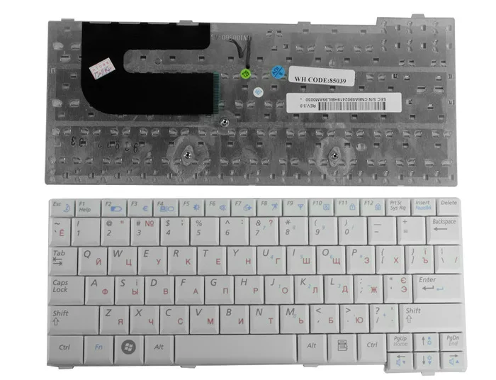 Keyboard for laptop Samsung N110 n128 n130 N140 NC10 ba59-02419g (white) | Компьютеры и офис