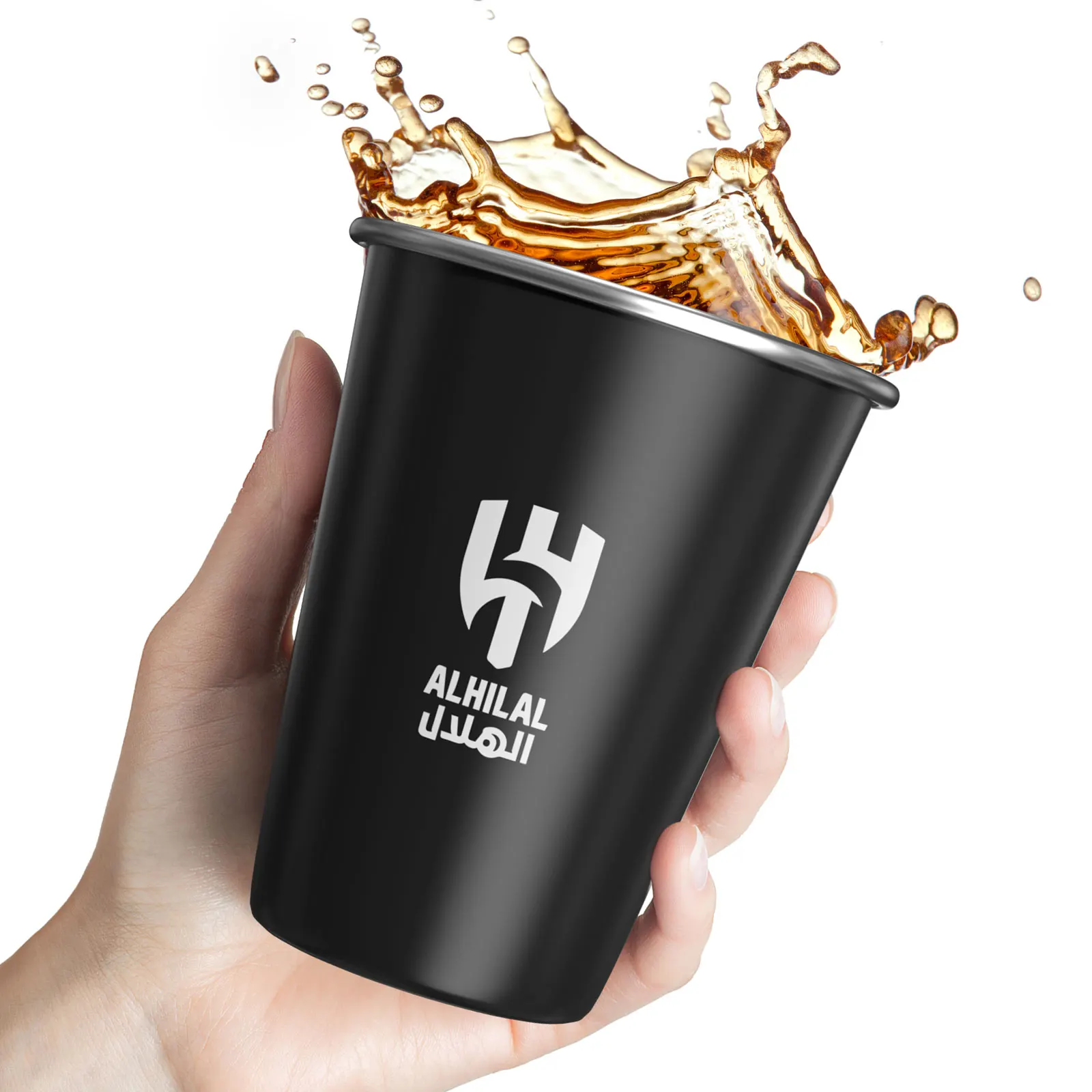 Custom 304 Stainless Steel Beer Mug – High-Quality Outdoor Camping Coffee Cup with Lid ... - SKU SSM12382 - UGI Packaging