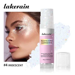 Radiant Glow Body Shimmer Stick - Waterproof, Long - Lasting & Non - Sticky (04 Iridescent)