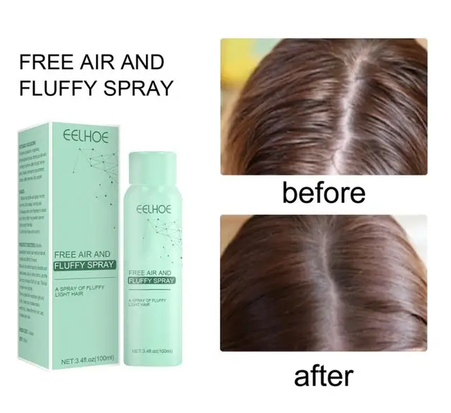 Eelhoe Wash-free Dry Hair Spray Air Feeling Fluffy Dry Hair Oil Head Emergency To Oil Lazy Fluffy Powder Lazy Hair Dryer
