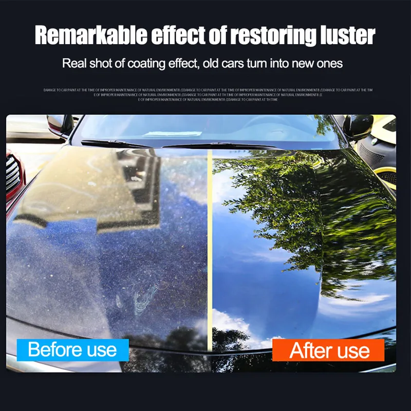 Car Nano Ceramic Coating Quick Detail Spray Extend Protection of Waxes Sealants Coatings Quick Waterless Paint