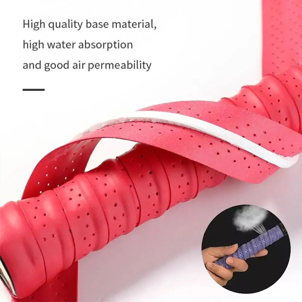 Badminton sweatband Badminton Racket Sweatband Badminton Grip Breathable Anti-slip Sport Over Grip Sweatband For Tennis Fishing Rod