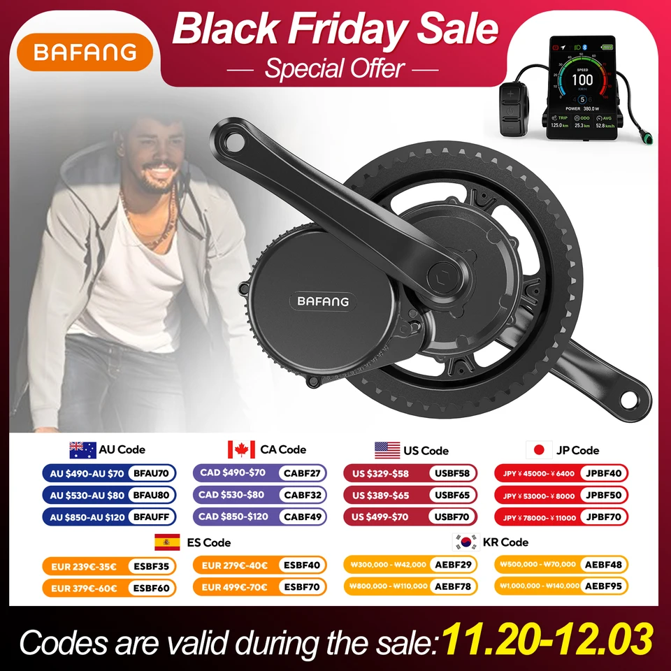 Bafang 36V 500W BBS02B Mid Drive Motor Electric Bike Conversion