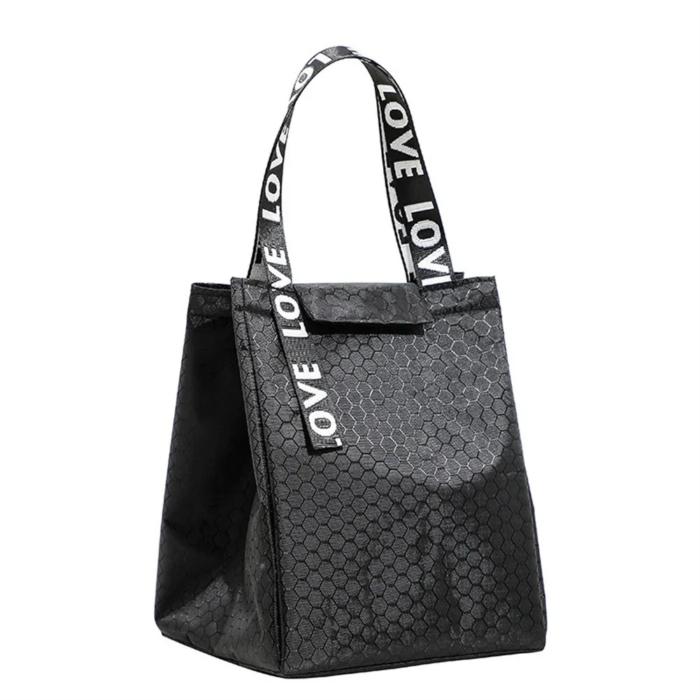 Picnic Bag Lunch Bag Grocery Drinks Fruit Salads Container High Quality Portable Waterproof Lunch Containers