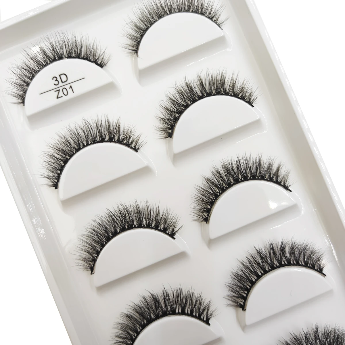 37 Style 5 Pairs Natural 3D False Eyelashes 10/50 Boxes Makeup Fake Eye Lashes Faux Cils Make Up Beauty Maquillaje