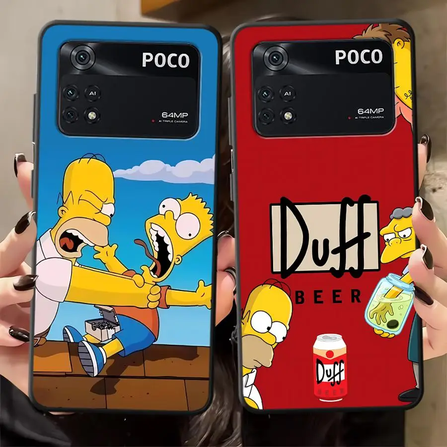 Cute Cartoon S-simpsons Phone Cover Case