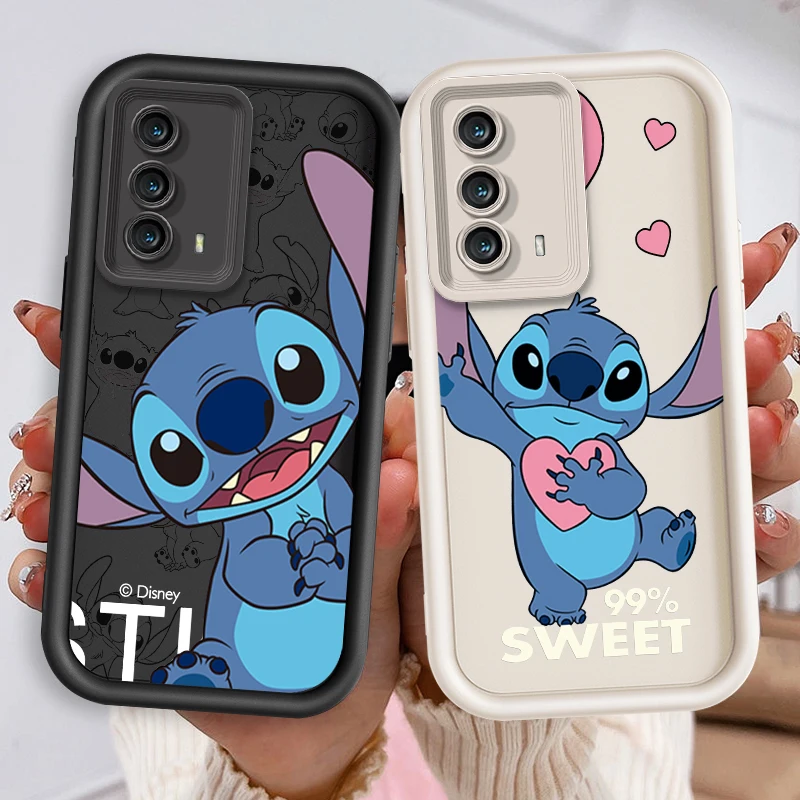 Disney Stitch Soft Shell Per Samsung Galaxy S24 S23 S22 S21 S20 Fe Note 20 Ultra Plus Eye Ladder Cover Per Telefono Funda Coque
