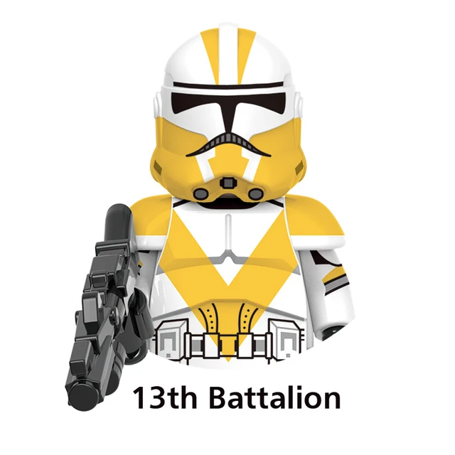 Disney Brand Clone Troopers The Bad Batch Colt Havoc Building Blocks Commander Howzer Blitz Bricks Grey Elite Squad Troopers Toy O-X1878