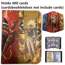 Yu Gi Oh High - Capacity Card Collection Album - Holds Up to 900 Cards, Perfect for Game Card Storage and Gifts for Kids (K - hold 400 cards)