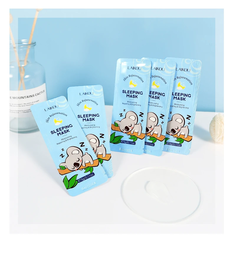 Skin Rejuvenation Sleeping Mask Reduce Acne Pimples Soothing 15pcs Korean Cosmetics Facecare