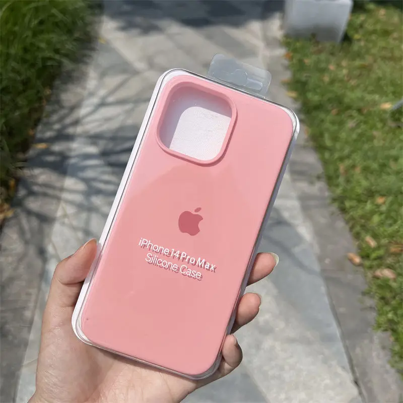 Rose Pink iPhone14promax13 Case 12 Liquid Silicone 11 Soft XS Mesh Protective Case 15promax 14promax 13proamx 12promax 11promax