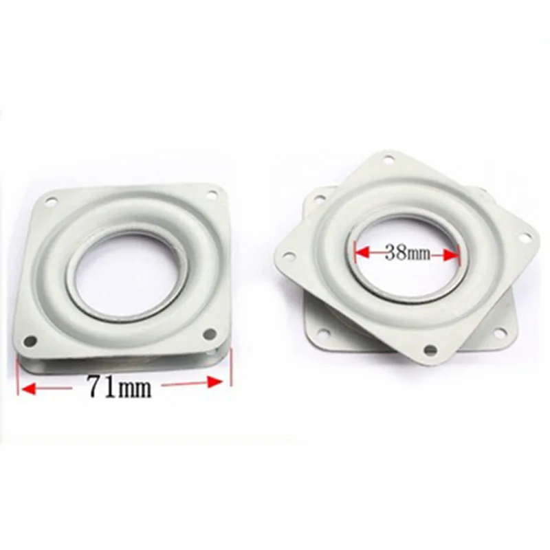 Description Picture 5 of item360 Degree Heavy Duty Metal Bearing Rotating Swivel Turntable Plate Desk Table For Bar Chairs Office Swivel Chairs