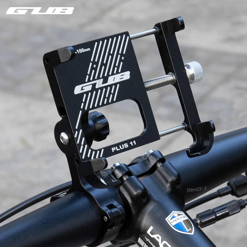 Bicycle Phone Holder For 3.5-6.8Inch Phone MTB Road Bike Motorcycle Electric Bicycle Mount Support Handlebar Clips