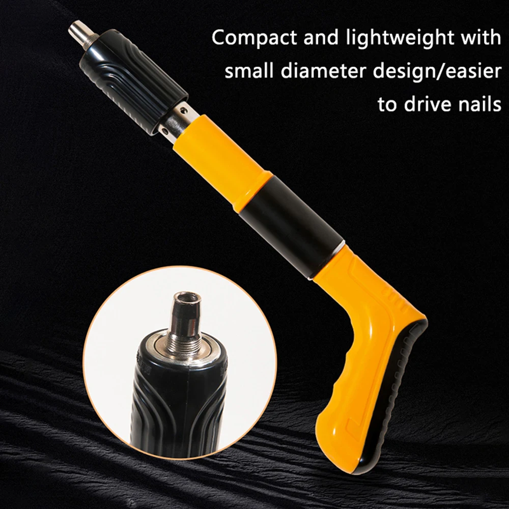 Handheld powerful concrete nail gun special mini gun nail gun wall concrete nail gun decoration wire groove fixed nailer 2