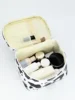 One Piece Cow Pattern Cosmetic Bag, Waterproof Travel Large Capacity Toiletry Bag, Portable Cosmetic Storage Bag 5