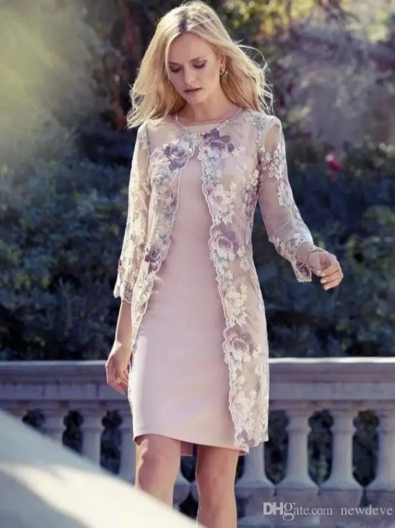 Elegante cocktailkleider mit jacke Clearance