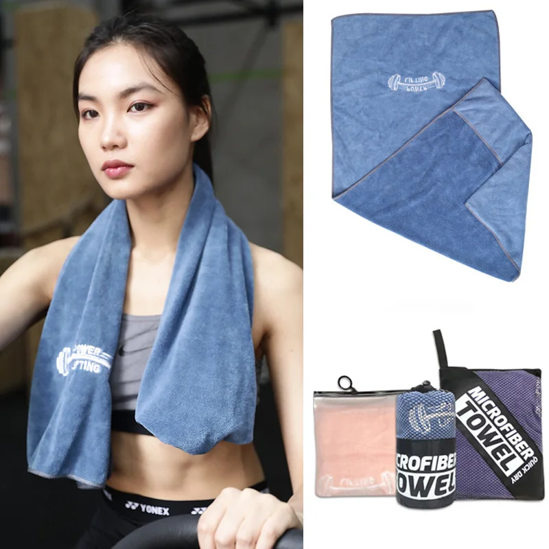 Microfiber Gym Towel Non-slip Quick Dry Cooling Towel for Yoga Exercise Swimming Fitness Beach Running Body Towel Home Towel 3