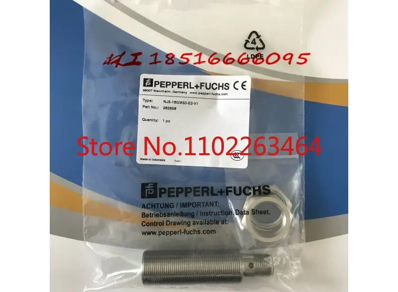 

NJ5-18GM50-A2-V1 и NJ5-18GM50-E2-Индуктивный бесконтактный переключатель V15mm