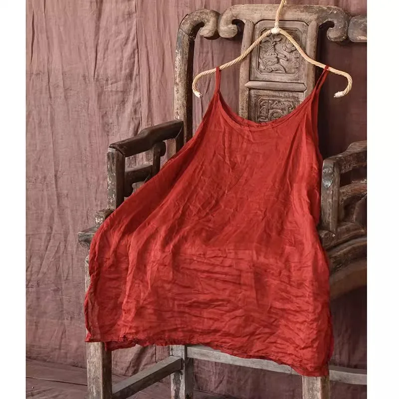 Wall red [high quality linen]