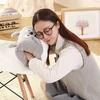 Cartoon cute nap pillow Cartoon warm hand cover cylinder cushion hand cover pillow creative warm hand pillow Stuffed toy girl 1