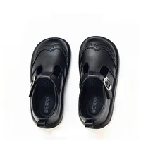 Genuine Leather Boys Leather Shoes Autumn Spring Cow Leather Children's School Shoes Party Baby Girls' Casual Shoes 1