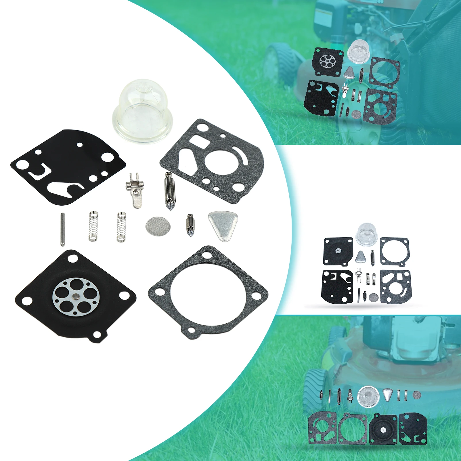 Carburetor Diaphragms Repair Kit for Husqvarna Trimmer