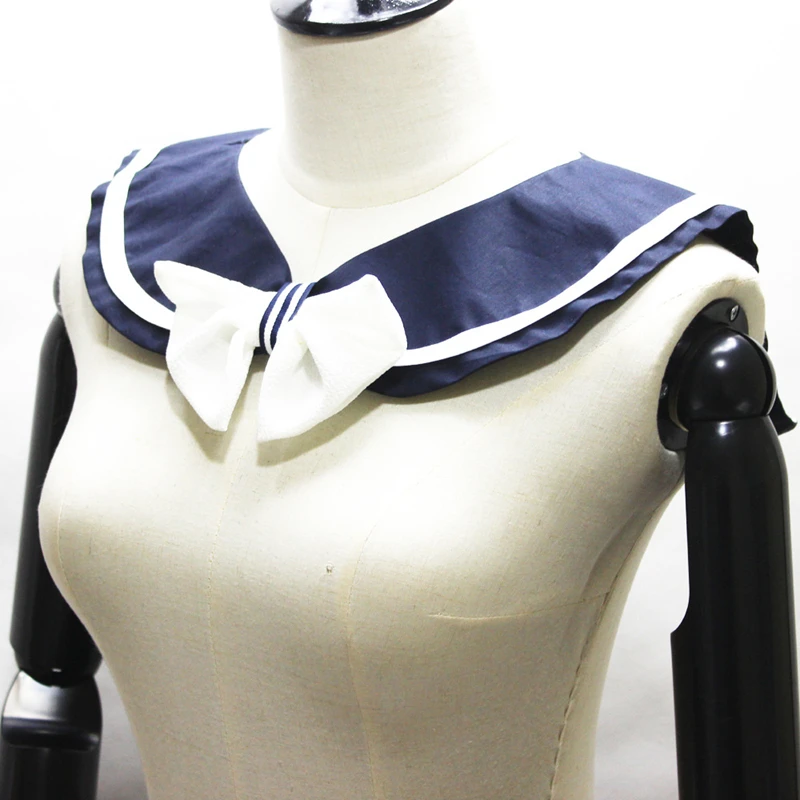 Sexy Cosplay Sailor Gefälschte Kragen Abnehmbare Cape Student Mädchen Schuluniform Dekorative Kragen Kleidung Zubehör – Detail 2