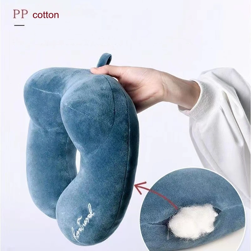 U Shaped Memory Foam Pad for Travel, Neck Pillow, Neck Pillow, Head Rest Support, Soft Cushion, Car Cushions 4
