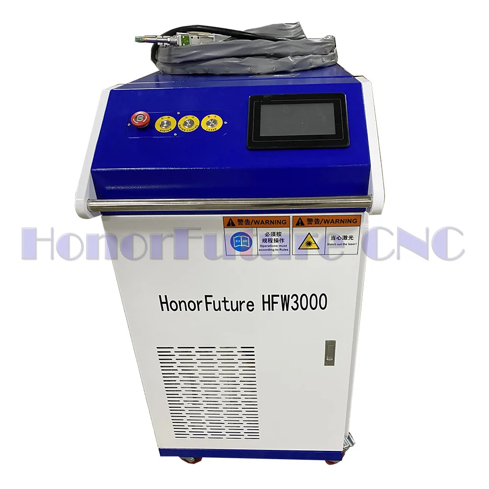 Jinan HonorFuture 3000w 2000w Hand Held Laser Rust Removal Cleaning Machine Of Metal 1500 w 6