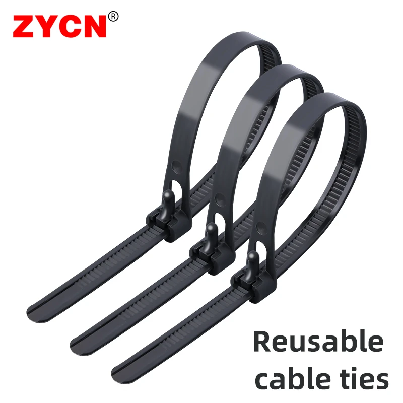 Plastic Zip Binding Straps Nylon Zip Binding Straps Detachable