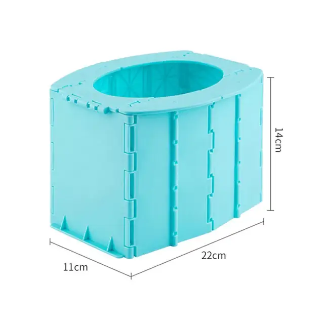 Portable Folding Toilet – Travel Commode for Camping, Car & Hiking 6
