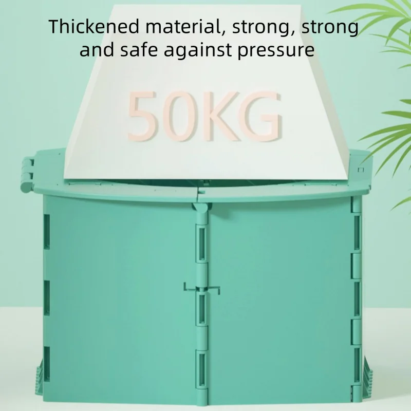 Children's environmental protection PP material folding toilet portable car toilet baby urinal Child travel basin 4