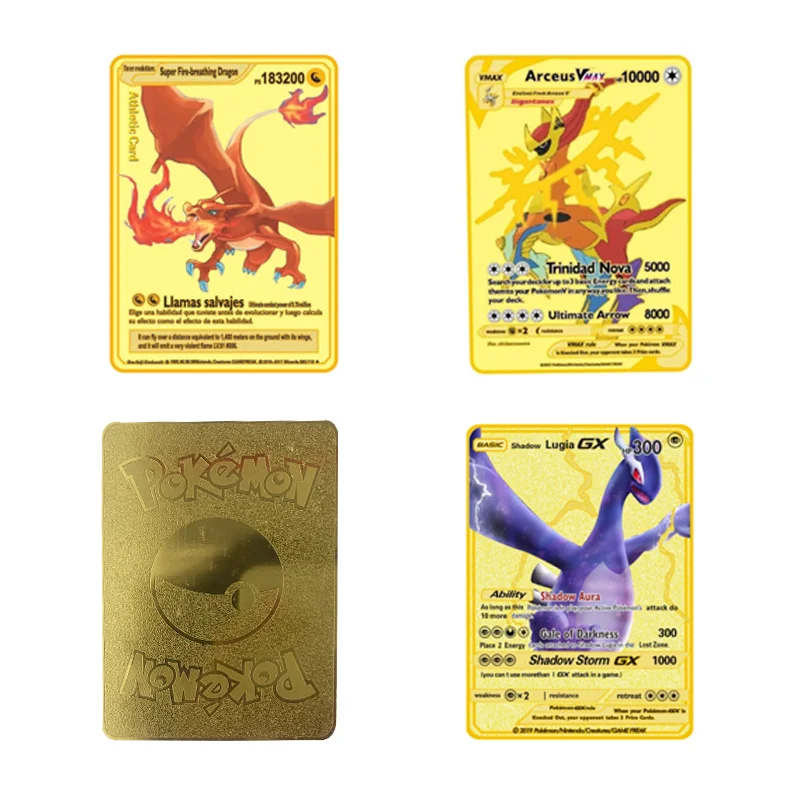 Charizard Shining Holographic Rare Collection Battle Cards