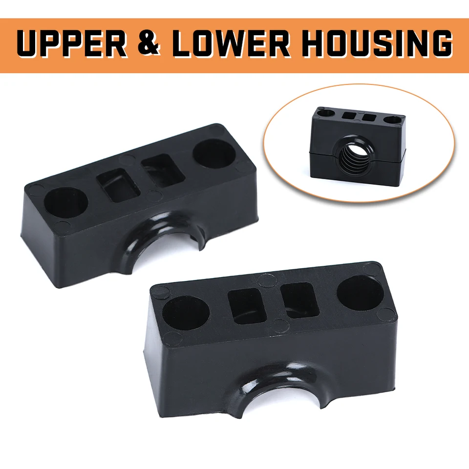 OEM Style Upper & Lower Housing Mounting Block Kit For Arctic Cat ATV 4X4 (2005) - Replaces 0405-138/139