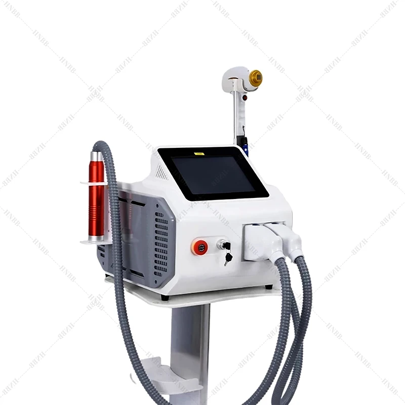 

2023 NEW 2 in 1 Diode Laser 3 Wavelength 755 1064 808nm Hair Removal Laser Nd pico Machine Portable Multifunction Beauty Machine