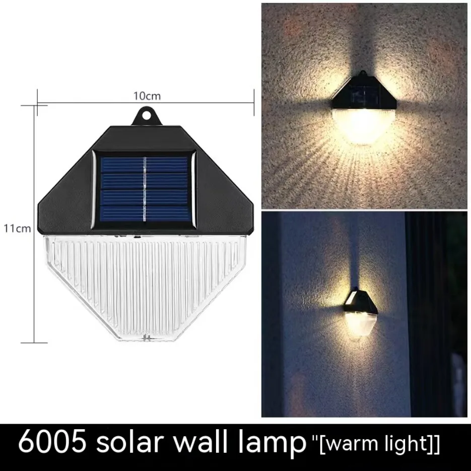 

Уличные Настенные светильники на солнечной батарее, Светильники для перил, ограждения, Проекционные Настенные светильники для двора, ландшафта