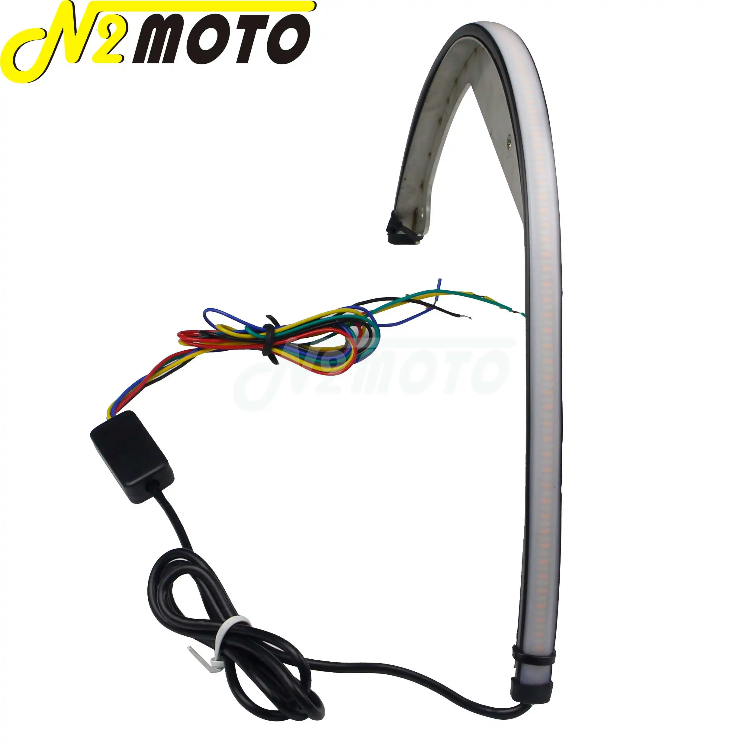 LED Rear Fender Eliminator Kit For Suzuki Boulevard M109R | Smoked Lens Taillight & Turn Signal Combo | Custom Motorcycle Lighting