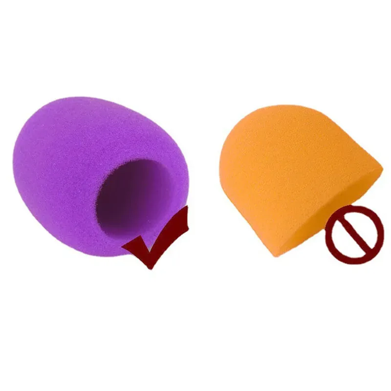 1-20Pcs Rain Microphone Foam Thicken Mic Cover Sponge Professional Studio WindScreen Protective Grill Shield Soft Microphon Cap