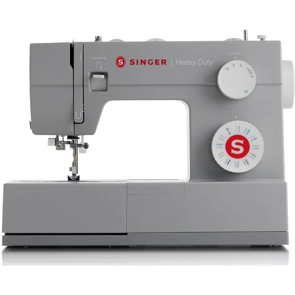 

| 4423 Heavy Duty Sewing Machine With Included Accessory Kit, 97 Stitch Applications, Simple, Easy To Use & Great for Beginners