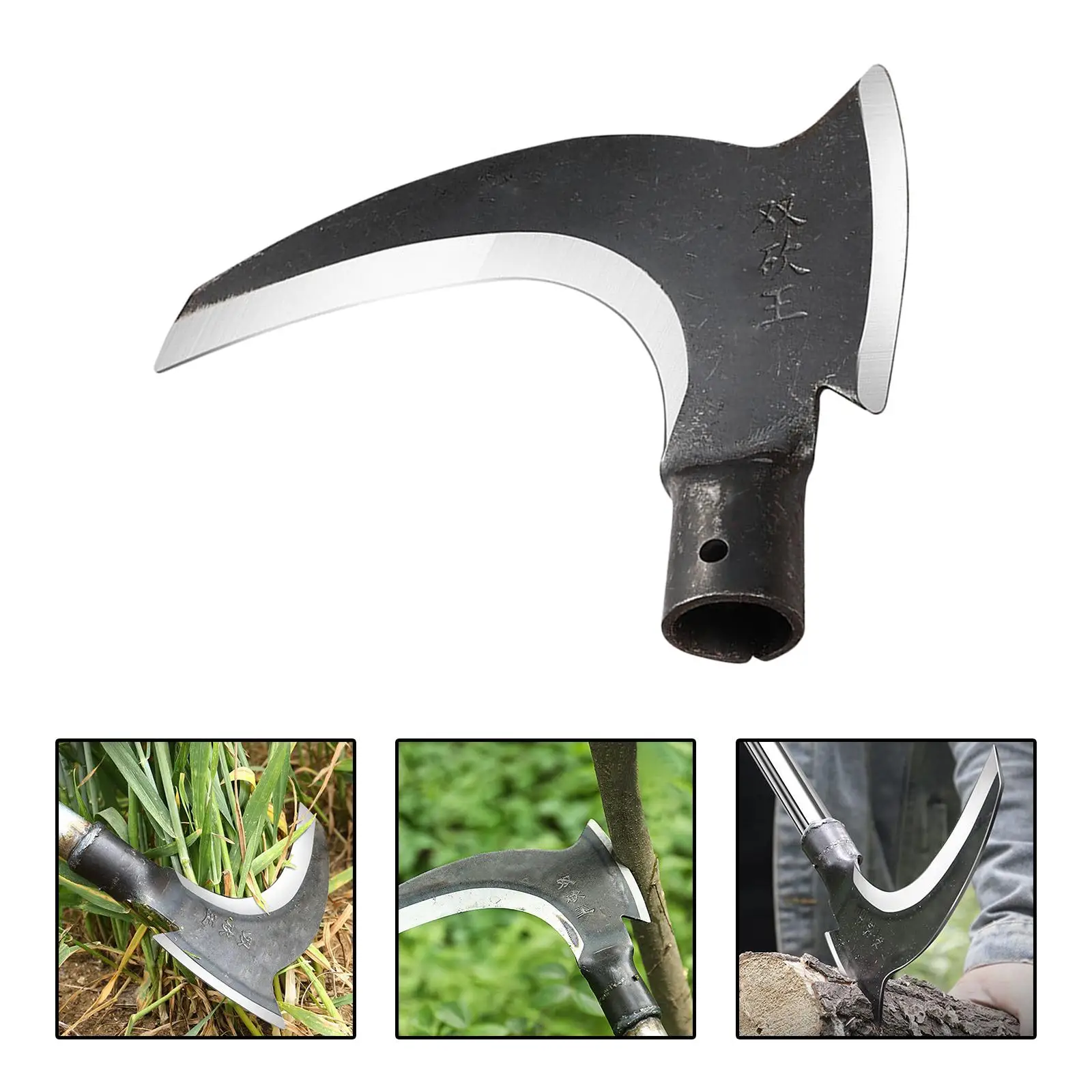 Sickle Set Handheld Sickle Tool Steel Hatchet Splitting Firewood Chopping garden hand tools