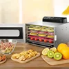 6 Tier Food Dryer Fruit Air Dryer Small Household Dehydrator Wing Bean Pet Snacks Dryer Voltage 110V-220V 1