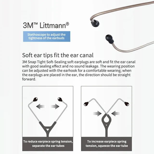 3M Littmann Lightweight II Stethoscope Pediatric Stethoscope Suspension