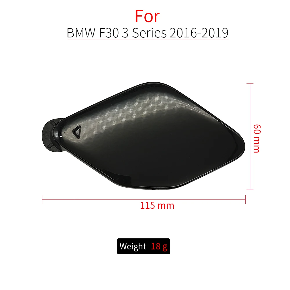 Car Front Bumper Tow Hook Cover Compatible With BMW 3 G20 G21 M-Sport 2018 2019 2020 2021 2022 Trailer Cover Cap 51118099893 Small Lid Towing Eye Cap