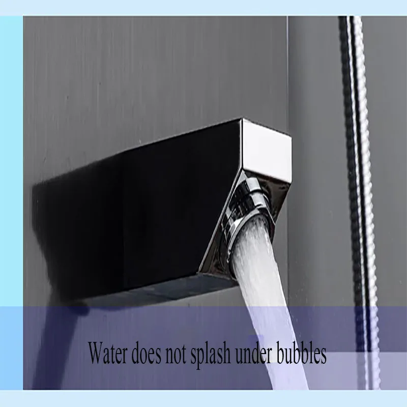 LED Rainfall Waterfall Shower Head Rain Massage System with Body Jets Stainless Steel 304 Bathroom Shower Panel  Tower System 6