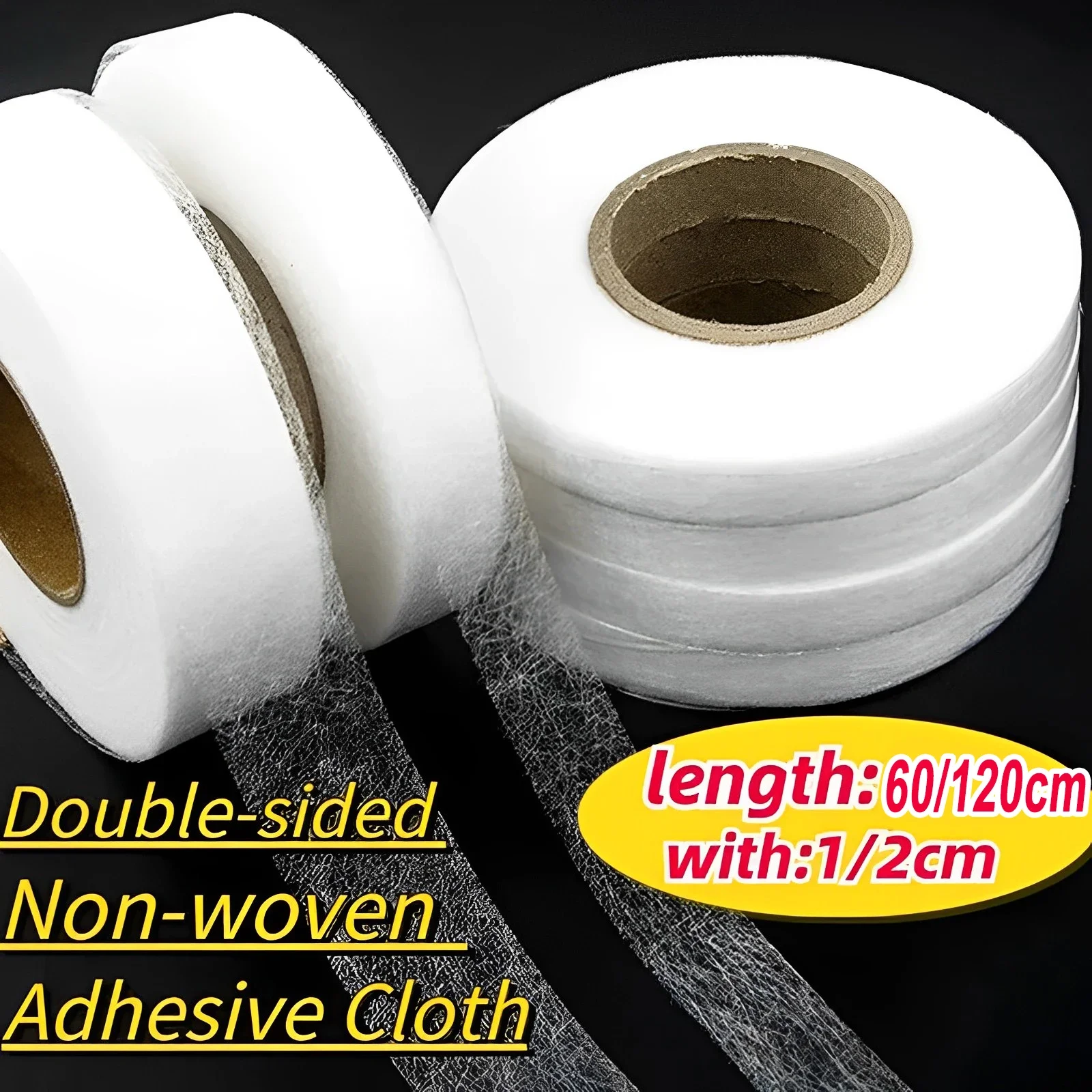 Pants Hem Tape Self-Adhesive Edge Shorten Paste Tape DIY Tools for Jean Clothes Length Shorten Household Sewing Accessories self adhesive fabric tape self adhesive tape