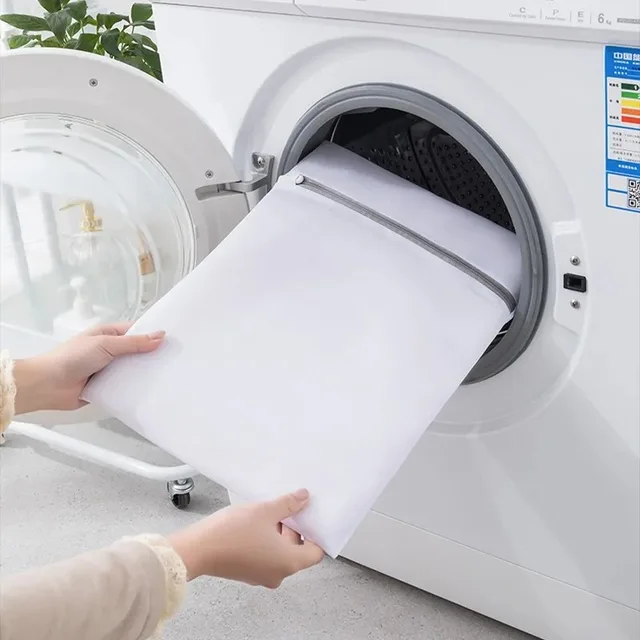 Upgraded Laundry Hand Bags Reusable Washing Machine Clothing Care Wash Bag Mesh Net Bra Socks Lingerie Underwear Laundry Storage 3