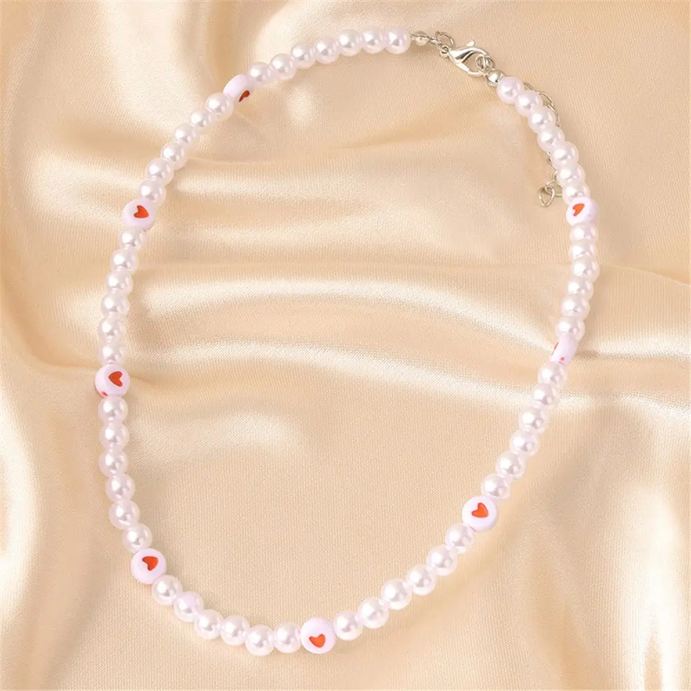 Pearl Beads Couple Gift Choker Jewelry