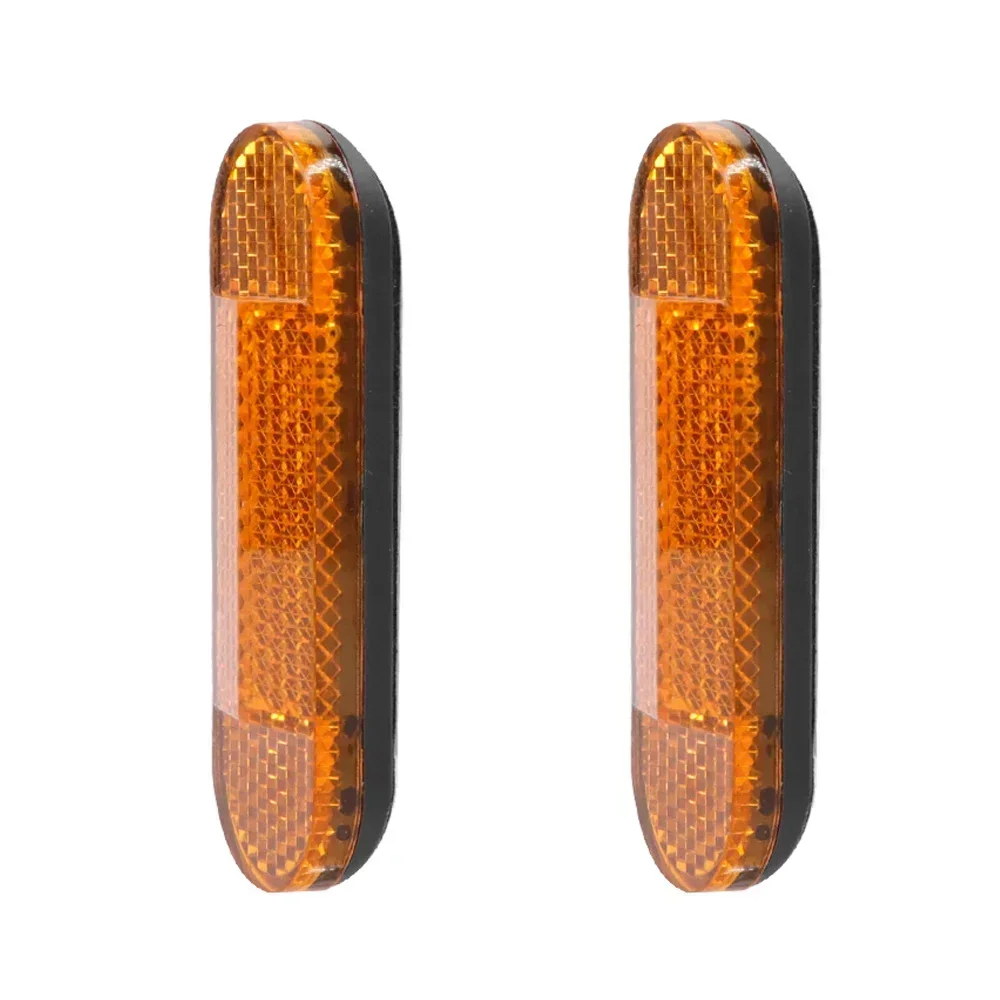1/2/5/10PCS ABS Reflektierende Für Xiaomi Mi 1S Pro M365 E-Roller vorne Rohr Nacht Warnung Fahrrad Motorrad Sicherheit Teile – Detail 12